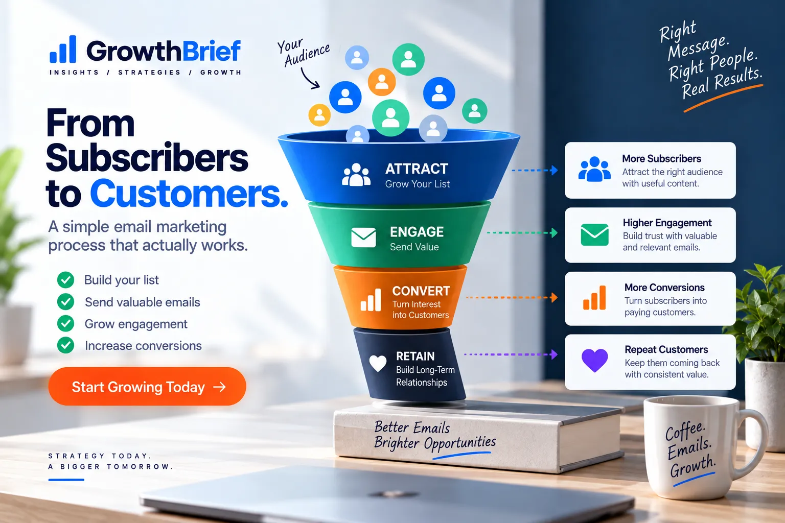 Email marketing ideas and growth