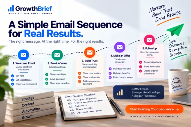 Email list segmentation framework showing different audience groups