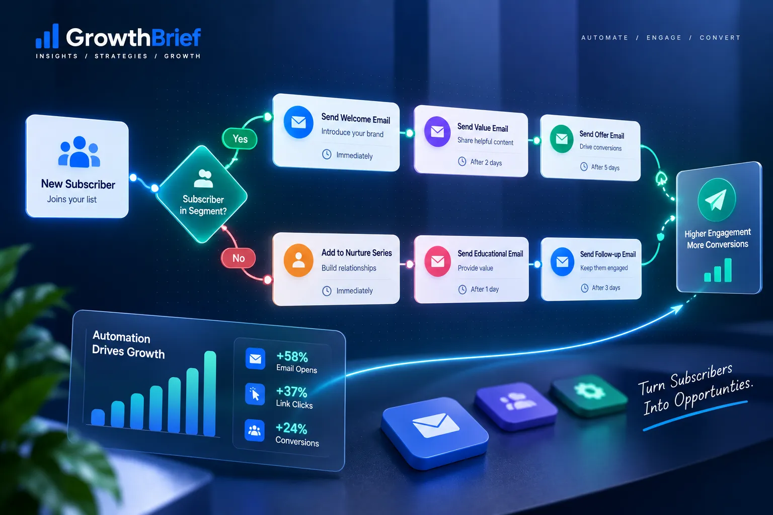 Email marketing tools dashboard